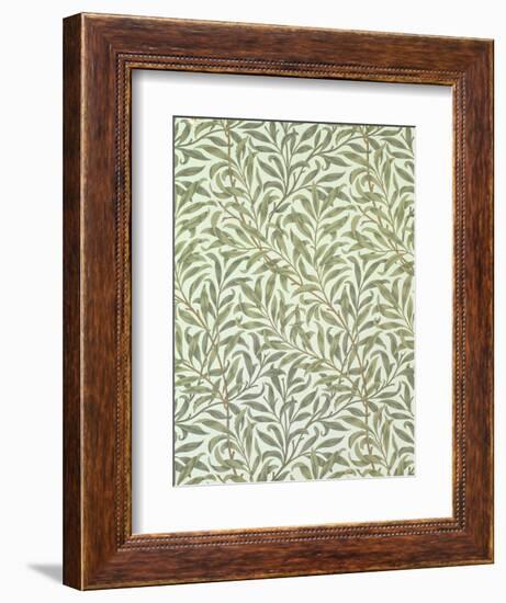 "Willow Bough" Wallpaper Design, 1887-William Morris-Framed Giclee Print