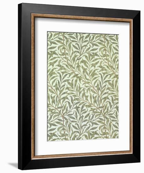 "Willow Bough" Wallpaper Design, 1887-William Morris-Framed Giclee Print