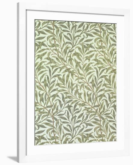 "Willow Bough" Wallpaper Design, 1887-William Morris-Framed Giclee Print