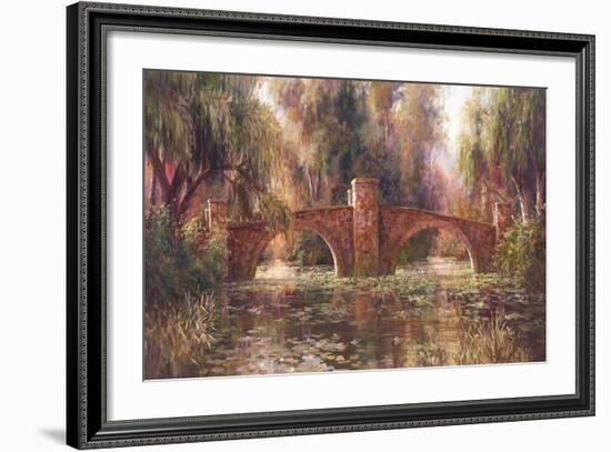 Willow Bridge-Art Fronckowiak-Framed Art Print