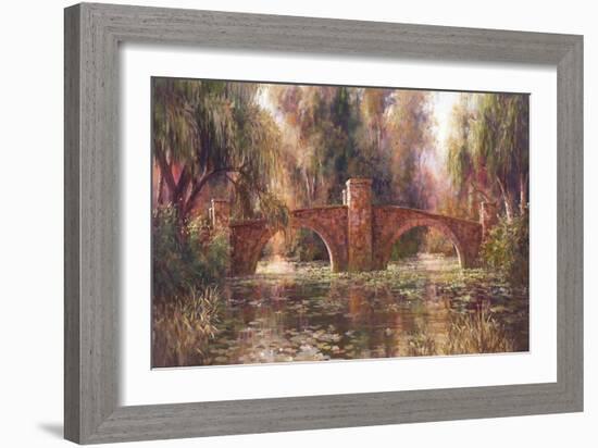 Willow Bridge-Art Fronckowiak-Framed Art Print