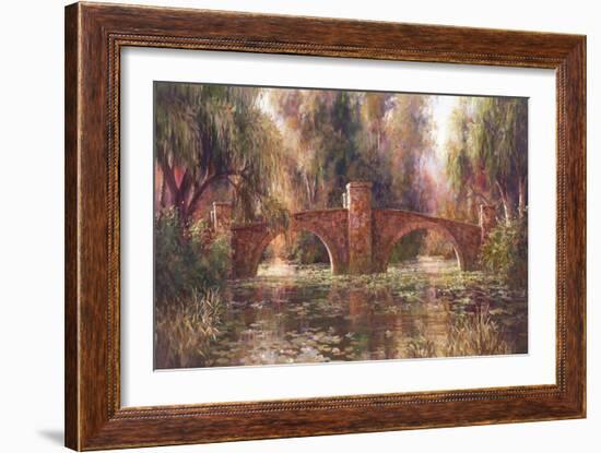 Willow Bridge-Art Fronckowiak-Framed Art Print