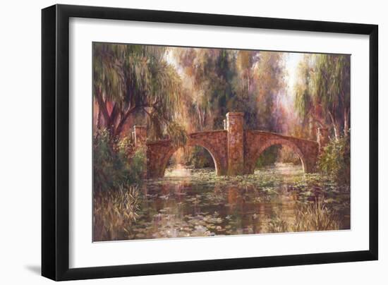 Willow Bridge-Art Fronckowiak-Framed Art Print