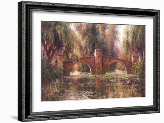 Willow Bridge-Art Fronckowiak-Framed Art Print