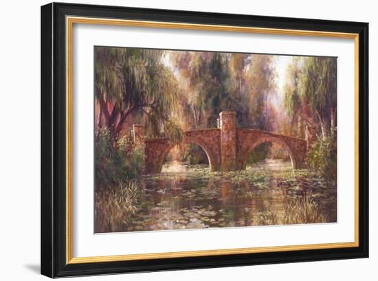 Willow Bridge-Art Fronckowiak-Framed Art Print