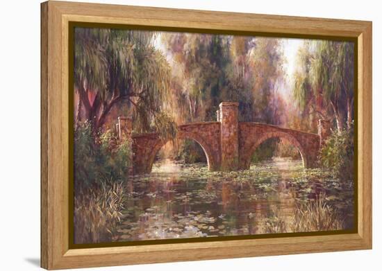 Willow Bridge-Art Fronckowiak-Framed Stretched Canvas