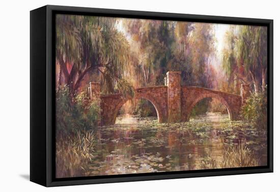 Willow Bridge-Art Fronckowiak-Framed Stretched Canvas