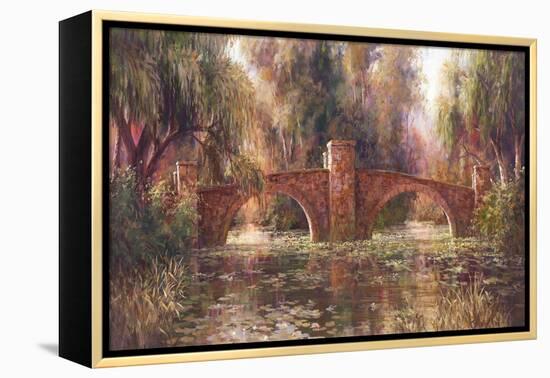 Willow Bridge-Art Fronckowiak-Framed Stretched Canvas