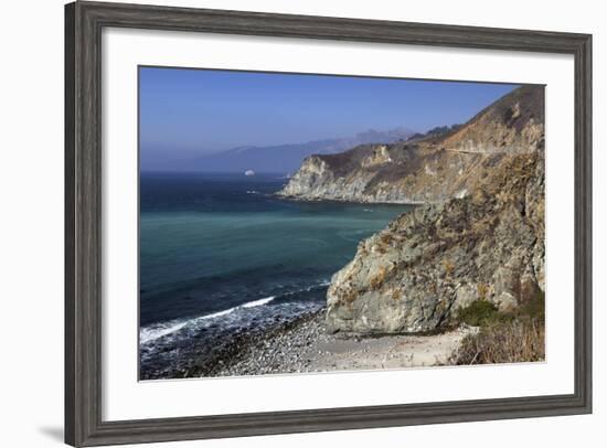 Willow Creek and Big Sur Coastline-Stuart-Framed Photographic Print