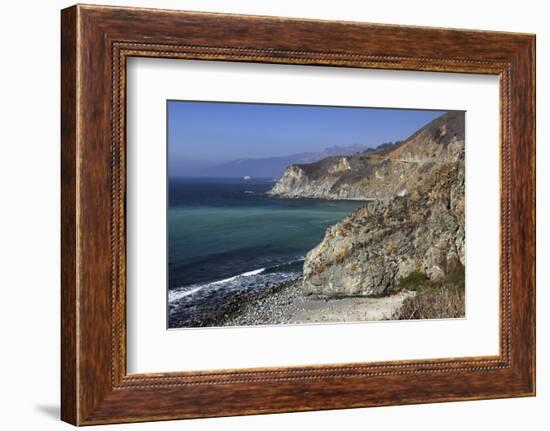 Willow Creek and Big Sur Coastline-Stuart-Framed Photographic Print