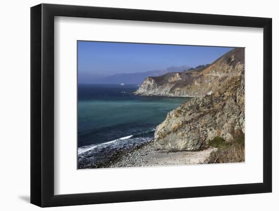 Willow Creek and Big Sur Coastline-Stuart-Framed Photographic Print