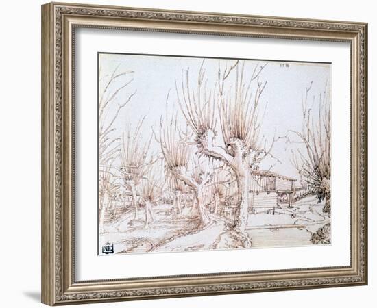 Willow Plantation, 1514-Wolf Huber-Framed Giclee Print