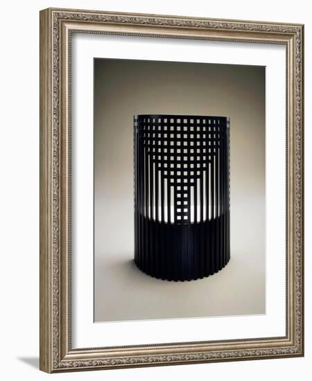 Willow Seat with Curved Lattice Back, Retro, 1904-Charles Rennie Mackintosh-Framed Giclee Print