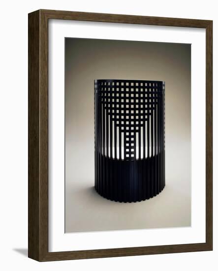 Willow Seat with Curved Lattice Back, Retro, 1904-Charles Rennie Mackintosh-Framed Giclee Print