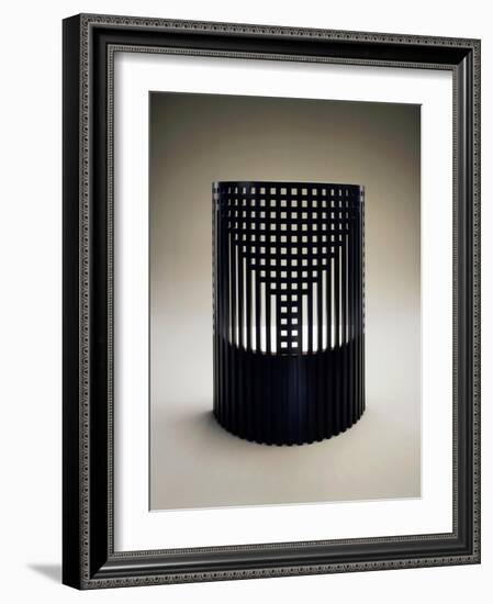 Willow Seat with Curved Lattice Back, Retro, 1904-Charles Rennie Mackintosh-Framed Giclee Print