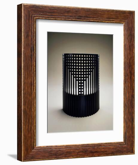 Willow Seat with Curved Lattice Back, Retro, 1904-Charles Rennie Mackintosh-Framed Giclee Print