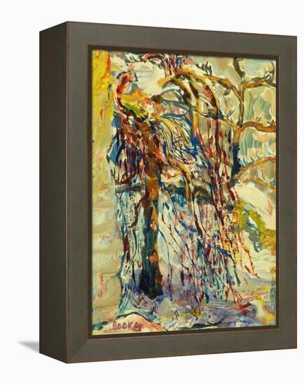 Willow tree in the snow-Brenda Brin Booker-Framed Premier Image Canvas