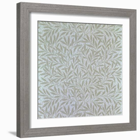 Willow Wallpaper Design, 1874-William Morris-Framed Giclee Print