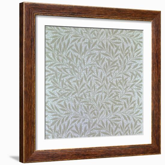 Willow Wallpaper Design, 1874-William Morris-Framed Giclee Print