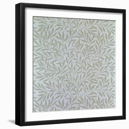 Willow Wallpaper Design, 1874-William Morris-Framed Giclee Print