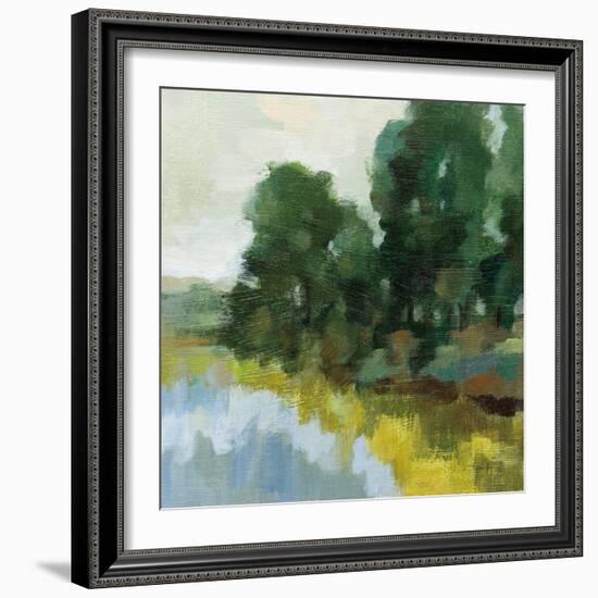 Willows by the Pond II-Silvia Vassileva-Framed Art Print