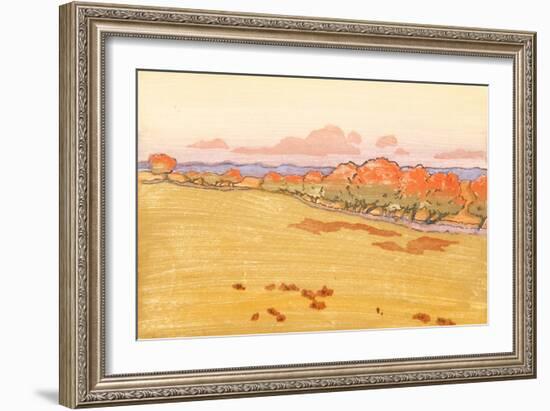 Willows in Bloom-Arthur Wesley Dow-Framed Giclee Print