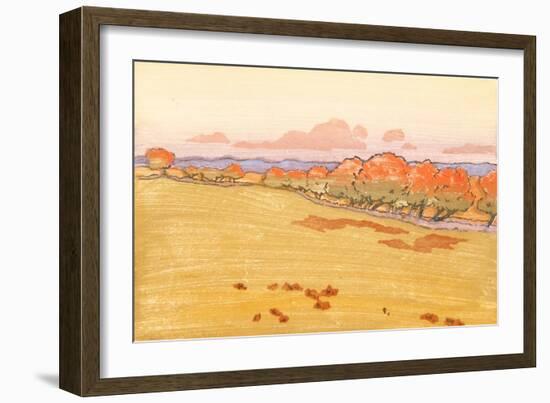 Willows in Bloom-Arthur Wesley Dow-Framed Giclee Print
