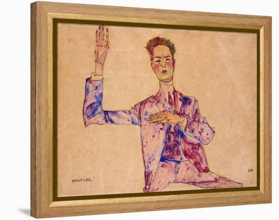 Willy Lidl, 1910-Egon Schiele-Framed Premier Image Canvas
