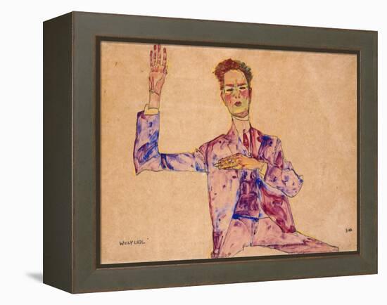 Willy Lidl, 1910-Egon Schiele-Framed Premier Image Canvas