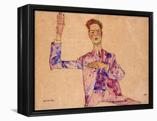 Willy Lidl, 1910-Egon Schiele-Framed Premier Image Canvas