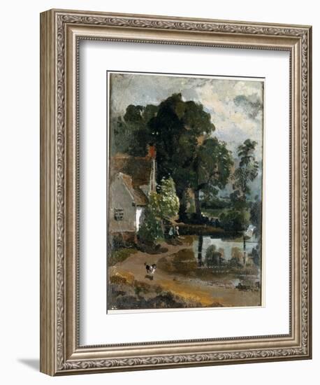 Willy Lot's House Near Flatford Mill-John Constable-Framed Giclee Print