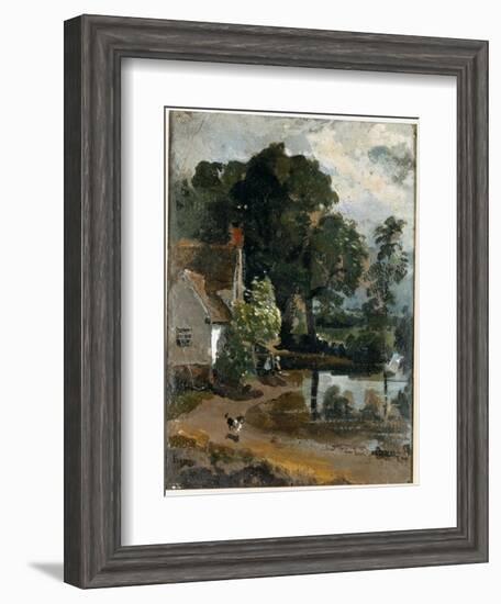 Willy Lot's House Near Flatford Mill-John Constable-Framed Giclee Print