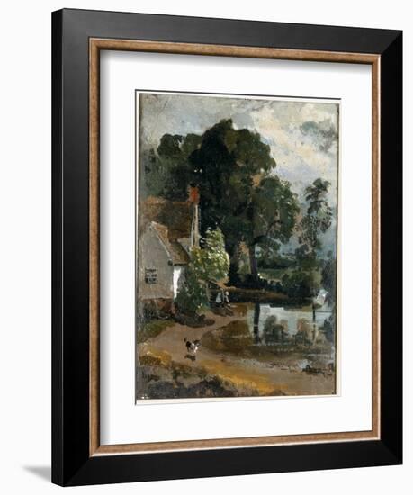 Willy Lot's House Near Flatford Mill-John Constable-Framed Giclee Print