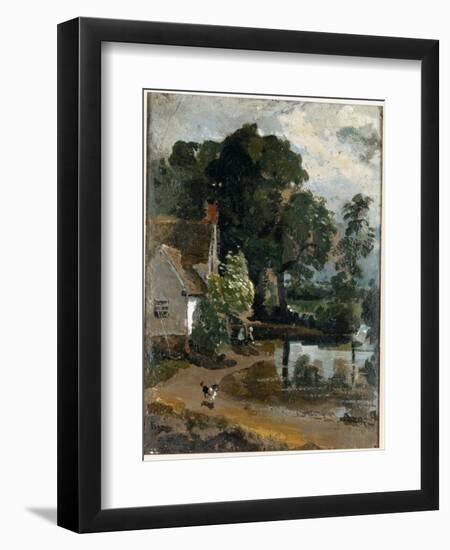 Willy Lot's House Near Flatford Mill-John Constable-Framed Giclee Print