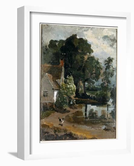 Willy Lot's House Near Flatford Mill-John Constable-Framed Giclee Print