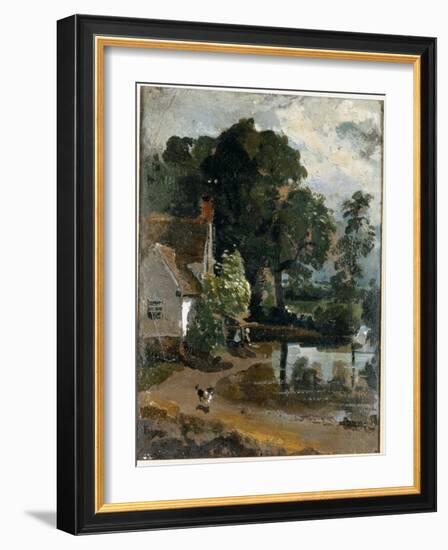 Willy Lot's House Near Flatford Mill-John Constable-Framed Giclee Print