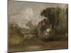 Willy Lott's House, C.1812-13 (Oil on Canvas)-John Constable-Mounted Giclee Print