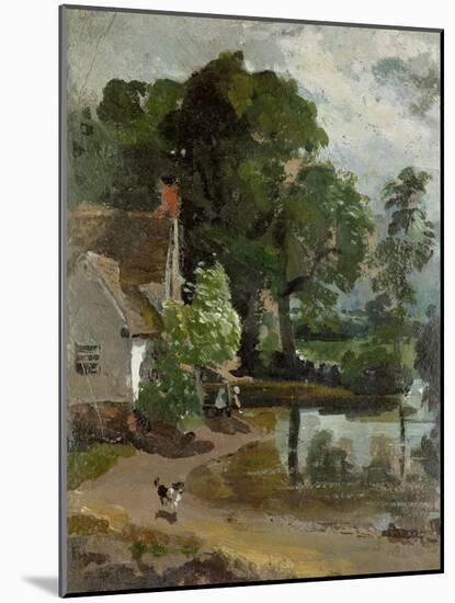 Willy Lott's House, Near Flatford Mill, circa 1811-John Constable-Mounted Giclee Print