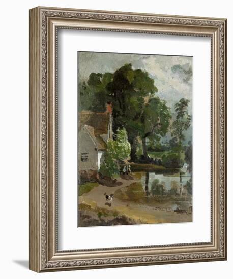 Willy Lott's House, Near Flatford Mill, circa 1811-John Constable-Framed Giclee Print