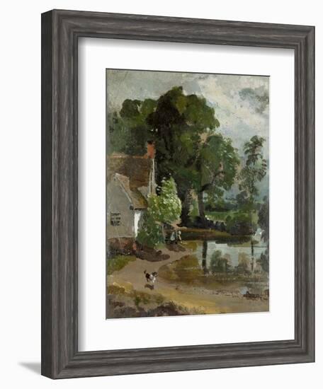 Willy Lott's House, Near Flatford Mill, circa 1811-John Constable-Framed Giclee Print