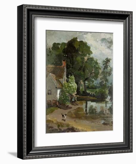 Willy Lott's House, Near Flatford Mill, circa 1811-John Constable-Framed Giclee Print