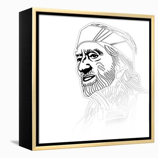 Willy Nielson-Logan Huxley-Framed Stretched Canvas