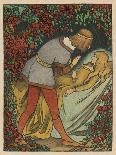 The Prince Kisses the Princess and She Awakens-Willy Planck-Art Print
