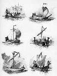 Ship Types from the First Half of the 19th Century-Willy Stower-Giclee Print