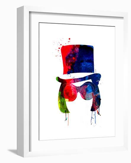 Willy Watercolor-Lora Feldman-Framed Premium Giclee Print