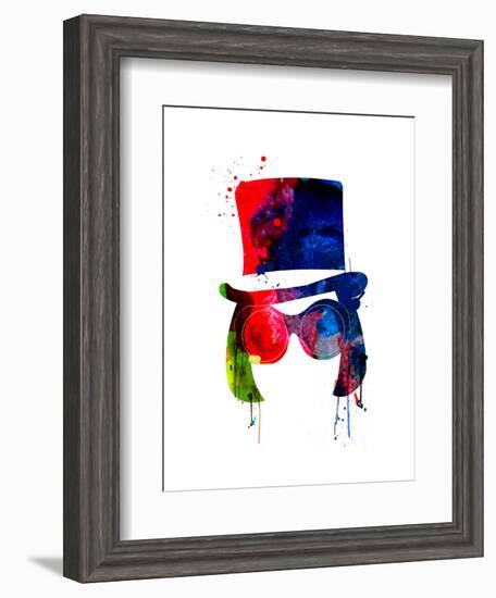 Willy Watercolor-Lora Feldman-Framed Art Print