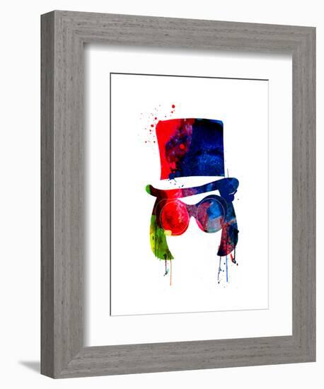 Willy Watercolor-Lora Feldman-Framed Art Print