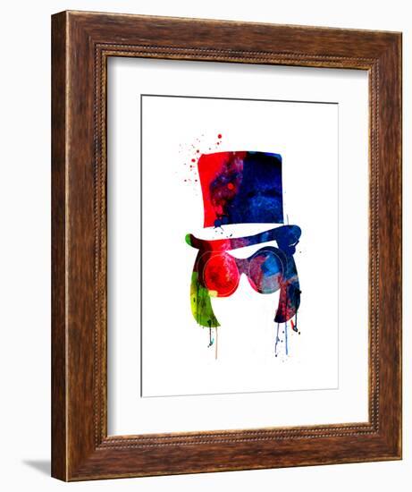 Willy Watercolor-Lora Feldman-Framed Art Print