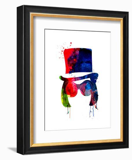 Willy Watercolor-Lora Feldman-Framed Art Print