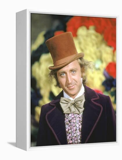 Willy Wonka And The Chocolate Factory, Gene Wilder, 1971-null-Framed Stretched Canvas